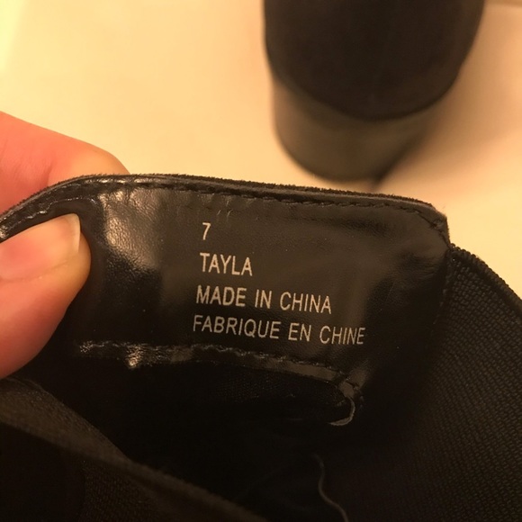 Expression Black Ankle Boots - Picture 8 of 8